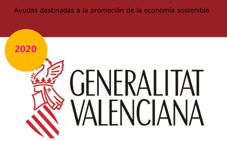 Ajudes destinades a la promoció de l'economia sostenible en la Comunitat Valenciana 2020